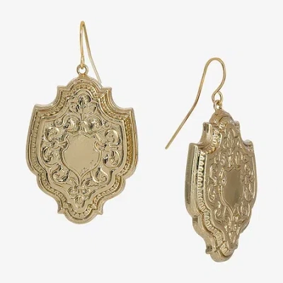 1928 Jewelry 1928 Gold Tone Womens Drop Earrings In Yellow