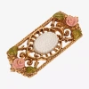 1928 Jewelry 1928 Pink Rose Brooch In Multi
