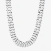 1928 Jewelry 1928 Silver-tone Womens 19 1/2 Inch Link Chain Necklace In Silver