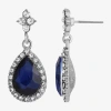 1928 Jewelry 1928 Womens Drop Earrings In Blue