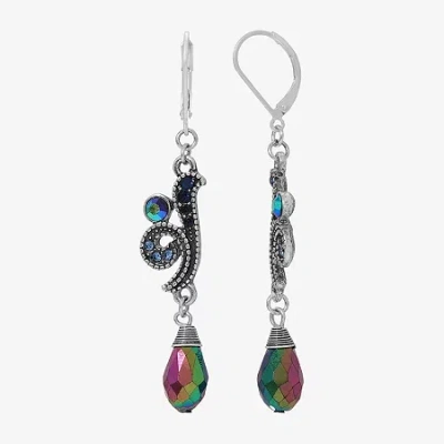 1928 Jewelry 1928 Womens Drop Earrings In Blue