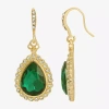 1928 Jewelry 1928 Womens Drop Earrings In Green