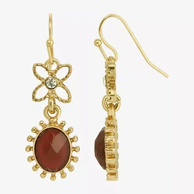 1928 Jewelry 1928 Womens Drop Earrings In Orange