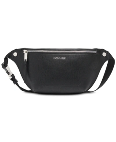 Calvin Klein Sonoma Belt Bag In Black silver ModeSens