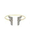 FENDI CRYSTAL EMBELLISHED BRACELET