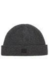 ACNE STUDIOS PANSY FACE WOOL BEANIE HAT,5057865679174