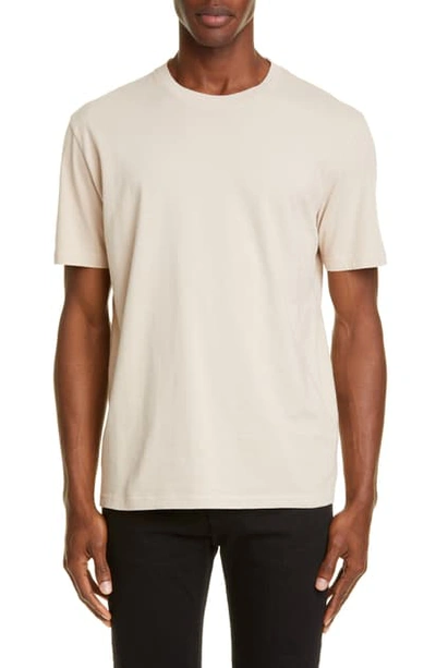 Maison Margiela Solid T-shirt In Taupe