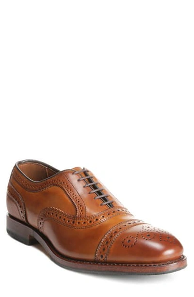 Allen Edmonds 'strand' Cap Toe Oxford In Walnut