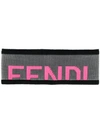 FENDI LOGO KNIT HEADBAND