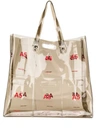 Nana-nana A5 Panelled Tote In Grey
