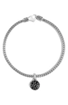 JOHN HARDY CLASSIC CHAIN PAVE CHARM BRACELET,BBS903904BLSBNXS