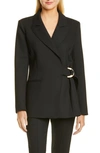 SMYTHE D-RING BLAZER,PF1902