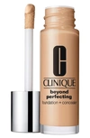 Clinique Beyond Perfecting&trade; Foundation + Concealer In Buttermilk