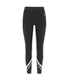 Tory Sport High-rise Weightless Chevron Leggings In Sport Black