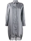 FENDI LONG-SLEEVED SHIRT DRESS