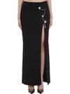 VERSACE SAFETY PIN MAXI SKIRT,10971254