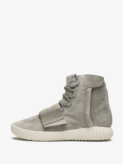 Adidas Originals Adidas Grey Adidas X Yeezy 750 Boost High-top Sneakers In Grey