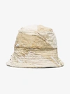 BY WALID BY WALID WHITE 19TH CENTURY LEATHER BUCKET HAT,290475MCALLUMHAT14116052
