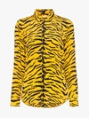 SAINT LAURENT SAINT LAURENT ZEBRA PRINT SHIRT,395733Y316V14031264