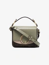 CHLOÉ CHLOÉ  ANTIQUE GREEN TOASTER C LEATHER BAG,C19US193B333HN14002180