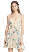 ZIMMERMANN VERITY SCALLOP SHORT DRESS