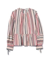 ULLA JOHNSON Calice Blouse in Rosewood