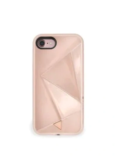 Rebecca Minkoff Glow Selfie Iphone 7 Case In Rose Gold