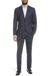 TED BAKER JAY WINDOWPANE WOOL SUIT,TB35260 358