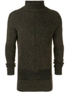 RICK OWENS FISHERMAN TURTLE NECK jumper