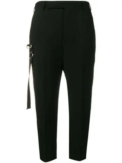 Rick Owens Tailored Trousers In Black