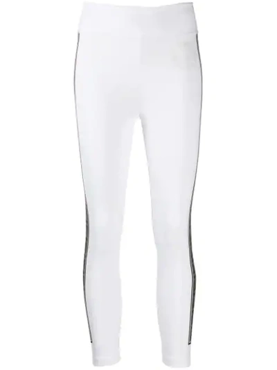 Fendi 侧面饰带科技织物紧身裤 In White