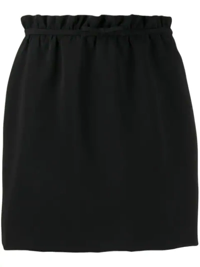 MIU MIU RUCHED WAIST SKIRT 