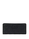 TORY BURCH QUILTED LOGO WALLET