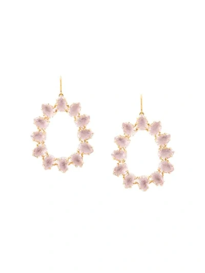 Larkspur & Hawk Caterina Small Frame Bellini Earrings - 金色 In Gold