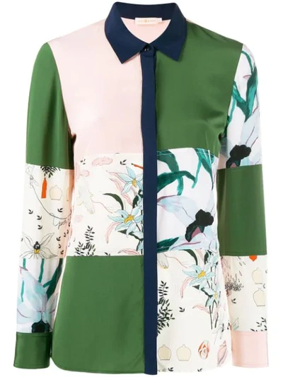 Tory Burch Poetry Of Things Shirt In Multicolor