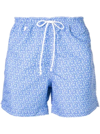 Cuisse De Grenouille Indien Swim Shorts In Blue