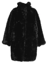 BALENCIAGA Oversize Faux-Fur Coat
