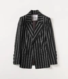 VIVIENNE WESTWOOD Lou Lou Jacket Black/White Stripes