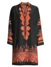 ETRO Paisley Silk Tunic Dress
