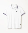 VIVIENNE WESTWOOD Squiggle Polo Shirt White