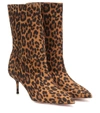AQUAZZURA VERY BOOGIE 60 SUEDE ANKLE BOOTS,P00396474