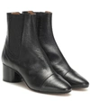 ISABEL MARANT DANAE LEATHER ANKLE BOOTS,P00398870