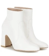 STUART WEITZMAN NELL LEATHER ANKLE BOOTS,P00399115
