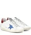 GOLDEN GOOSE SUPERSTAR LEATHER trainers,P00404717