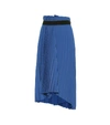 BALENCIAGA PLEATED MIDI SKIRT,P00397713