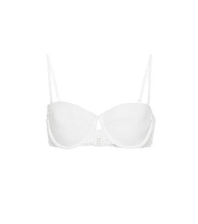 Zimmermann Allia Bikini Top In White