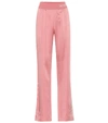 MONCLER SATIN WIDE-LEG SWEATtrousers,P00406263