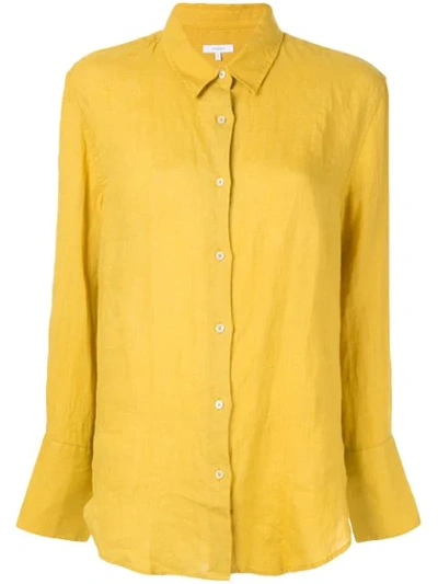 Venroy 经典衬衫 - 黄色 In Yellow