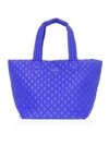 Mz Wallace Medium Metro Tote In Medium Blue