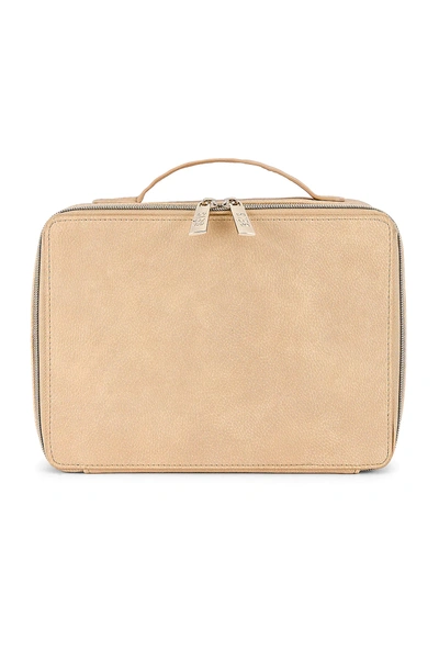 Beis The Cosmetics Case In Beige